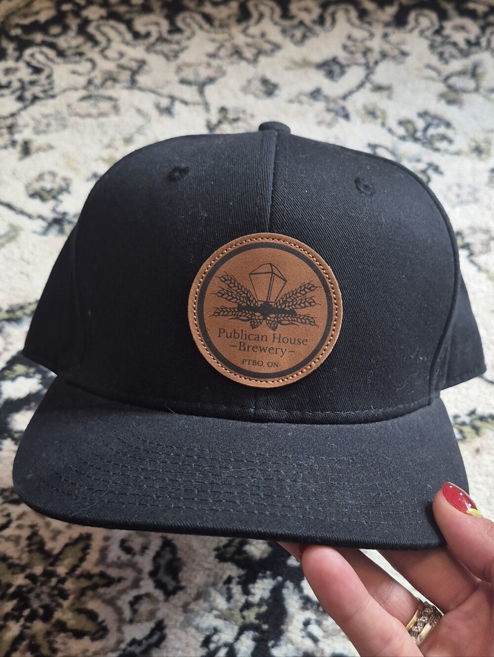 Publican House Brewery Black Baseball Cap